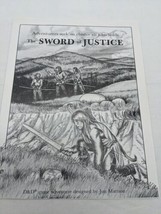 TSR Into The Sword Of Justice AD&amp;D Dragon Magazine Adventure Module Dec 1984 - £18.84 GBP