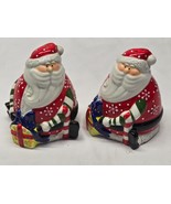 Vintage Santa Claus Salt &amp; Pepper Shaker Set - Studio DesignWorks Hand P... - $14.83