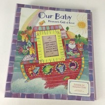 Our Baby Heaven&#39;s Gift Of Love Keepsake Baby Memory Book Hallmark Noah&#39;s... - $29.65