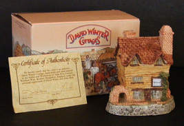 WINE MERCHANT - a David Winter Cottage Center of the Village Collection © 1980 - $35.00
