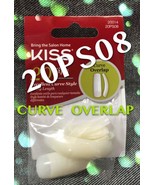 KISS CURVE OVERLAP 20 TIPS /NAILS EXCELLENT CURVE STYLE AT ANY LENGTH # ... - $24.04 MXN