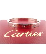 Authentic Cartier 18K White Gold Love Bracelet Bangle Size 19 NEW SCREW SYSTEM - £4,995.97 GBP