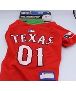 MLB - Texas Rangers - Dog Shirt - Medium - 14-18 IN - £9.94 GBP