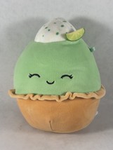 Squishmallow 6.5&quot; Largo Scented Key Lime Pie Dessert Food Plush Toy - £7.88 GBP