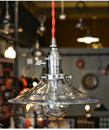 Industrial 8&quot; Glass Concave Kitchen Pendant Farmhouse Light |  Industria... - €123,67 EUR
