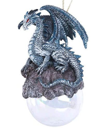 Checkmate Dragon Ornament Ball by Ruth Thompson Christmas Tree Holiday D... - £13.78 GBP