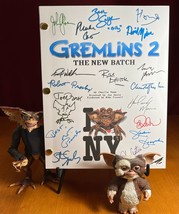 Gremlins 2 Script Signed- Autograph Reprints- 130 Pages- Gizmo - £19.97 GBP