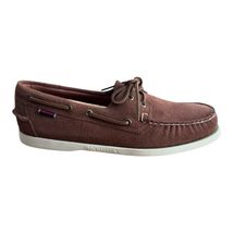 SEBAGO Docksides Portland Rough Out Shoes Dark Brown Men’s 11.5 Boat Sho... - $94.47