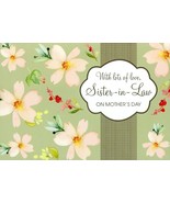 With Lots of Love Sister-In-Law on Mother&#39;s Day - 23315 - $51.04 MXN