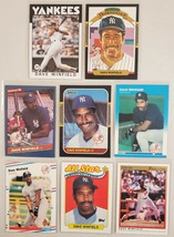 Dave Winfield Lot of 8(Eight) MLB Baseball Cards from the 1980&#39;s &amp; 1990&#39;s - £8.44 GBP