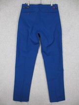 Workrite FR Mens Uniform Pants Royal Blue Nomex 2112 Size 30 Unhemmed AR... - £37.87 GBP