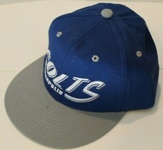 NWT NFL Team Apparel Baseball Hat - Indianapolis Colts Plastic Snapback Closure - $17.99