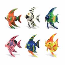 Colorful Angel Fish Short Fin Bobble Magnet Multi Color Nautical Coastal... - £24.81 GBP