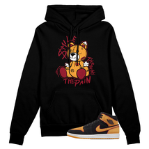 Vivid Orange Fat Tongue Black Cardinal Red 1 Mid Hoodie Match SM2 - £50.35 GBP+