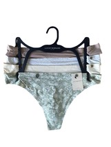 Lucky Brand Women&#39;s Set of 4 No Show Panties Size L Multicolor - $19.79