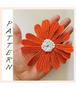 Crochet Flower pattern, Flower motif tutorial, Crochet flower pdf, Flowe... - £9.43 GBP