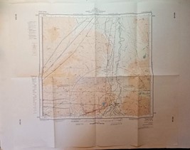 Canadese Dept Mines &amp; Risorse Pace Fiume Aeronautico Mappa Novembre 1977 - $19.29