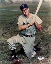 DUKE SNIDER signed 8x10 photo PSA/DNA Los Angeles Dodgers Autographed Brooklyn - £31.92 GBP