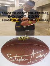 STEPHEN ANDERSON,HOUSTON TEXANS,CAL,SIGNED,AUTOGRAPHED,DUKE FOOTBALL,COA... - $108.89