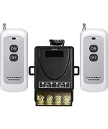 Wireless Remote Switch,With 984Ft Long Range,Dc12V/24V/48V/72V Rf Remote... - £37.76 GBP