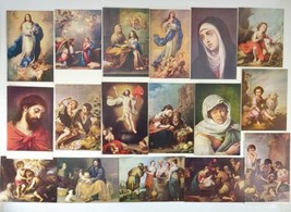 Murillo 17 Unique Vintage Art Postcards Prado Museum Masterpieces Madrid Spain - £13.62 GBP