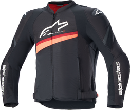 Alpinestars T-GP Plus R v4 Airflow Jacket - Black/ Red Fluo - Xl 3300624-1030-XL - $289.95