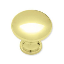 Liberty P11747V-PB-C 1 1/4&quot; Brass Round Cabinet Drawer Knob - £7.10 GBP