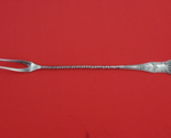 King by Whiting Sterling Silver Pickle Fork 2-Tine Long Twist Handle 8 1/4&quot; - $107.91