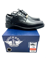 Dockers Men Manvel Oxfords - Black Leather, US 7M / EUR 39 - $39.59
