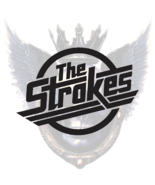 The Strokes Inspired Vinyl Decal  Retro Rock Circle Logo Waterproof Sticker Car - $4.95 - $8.91