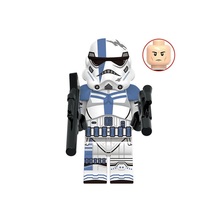 Star Wars Imperial Stormtrooper Commander Minifigure Bricks Toys - $3.49