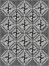 Quilt Pattern - Juxtaposition by Tammy Silvers 53.5&quot; X 71&quot; Pattern Only M416.26 - £9.43 GBP
