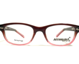 Affordable Designs Brille Rahmen BRONX BROWN ROSE Cat Eye Voll Felge 46-... - $55.73