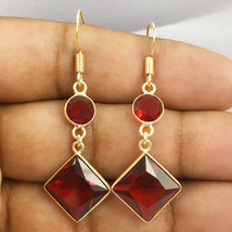 925 Sterling Silver Ruby Silver/ Gold / Rose Plated Fantastic Lovely Earrings - £26.17 GBP+