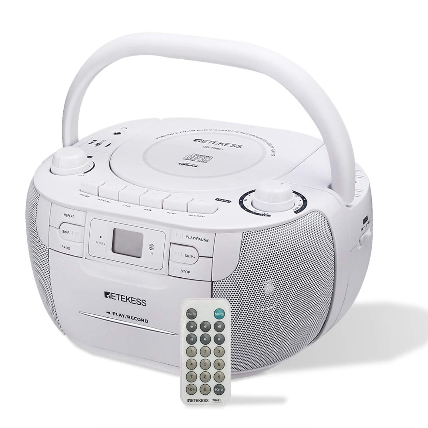 Cd And Cassette Player Combo, Portable Boombox Am Fm Radio, Mp3 Player Stereo So