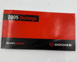 2005 Dodge Durango Owners Manual Handbook OEM P03B02005 - $26.99