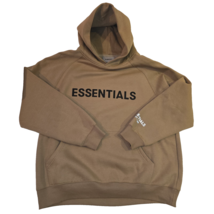 Fear of God - Essentials Classic Tan/Brown Pullover Hoodie | Size L - EX - £45.18 GBP