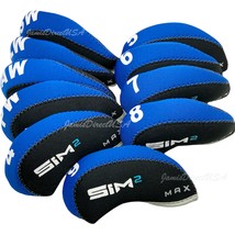 10pcs Golf iron Set HEADCOVERS forTaylormade SIM 2 Max - Head Covers Neoprene US - £15.90 GBP