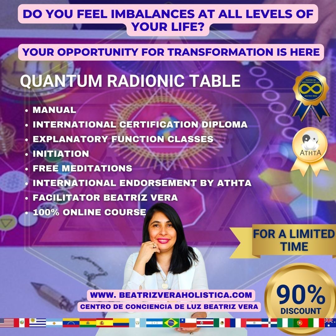 Digital Course Quantum Radionics Table - $27.00