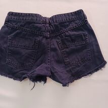 Free People FP Women's Blue Cotton Shorts Size W24 (28×4) image 2