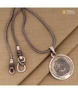 925 Sterling silver Shree hanuman yantra pendant nsp1078 - $1,276.01 MXN+