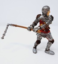 Schleich 70022 Foot-Soldier with Flail Figure 2004 Retired Red Army Builder VTG - £5.27 GBP