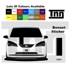 Bonnet Stripe Stickers Vinyl Graphics For Skoda Citigo VW Up! UP  Seat M... - $27.99