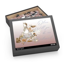 Personalised/Non-Personalised Puzzle, Will You be my Bridesmaid, Flower Girl, aw - £19.94 GBP+