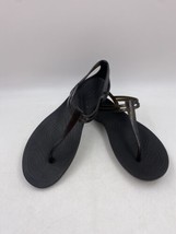 Crocs Isabella T Strap Black Sandal Women&#39;s Size 6 - $33.97