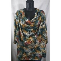 Emaline Blouse Women&#39;s - XL -Cowl Neck - Layered - $12.87