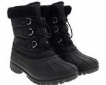 Chooka Ladies&#39; Size 7, Lace-Up Winter Snow Boot, Black - £26.22 GBP