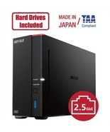 Buffalo LinkStation 710D 4TB Hard Drives Included (1 x 4TB, 1 Bay) - £326.02 GBP