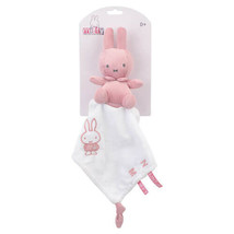 Miffy Cuddle Blanket 19cm - Pink Rib - £24.47 GBP