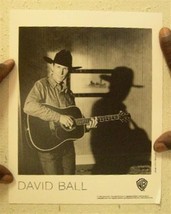 David Ball Press Kit And Photo Thinkin&#39; Problem With Guitar - £21.05 GBP